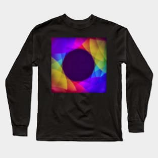 Abstract Rainbow Circles (Variant 1) Long Sleeve T-Shirt